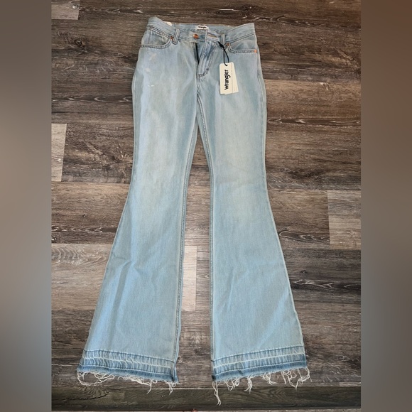 Wrangler Denim - Wrangler Light Blue Flare Jeans